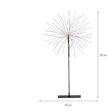 Firework Inomhusdekoration belysning 25 cm - Svart - Inredning - Barnrum inredning - Lampa barnrum