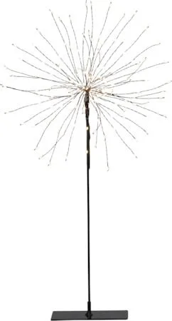 Firework Inomhusdekoration belysning 25 cm, Svart