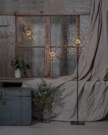 Firework Inomhusdekoration belysning 25 cm - Svart - Inredning - Barnrum inredning - Lampa barnrum