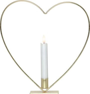 Flamme Heart Inomhusdekoration 28 cm - Mässing - Inredning - Barnrum inredning - Lampa barnrum