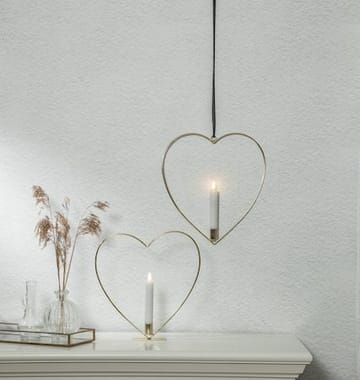 Flamme Heart Inomhusdekoration 28 cm - Mässing - Inredning - Barnrum inredning - Lampa barnrum