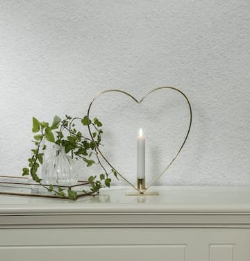 Flamme Heart Inomhusdekoration 28 cm - Mässing - Inredning - Barnrum inredning - Lampa barnrum