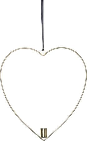 Flamme Heart Inomhusdekoration 28 cm - Mässing - Inredning - Barnrum inredning - Lampa barnrum