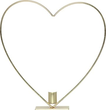 Flamme Heart Inomhusdekoration 28 cm - Mässing - Inredning - Barnrum inredning - Lampa barnrum