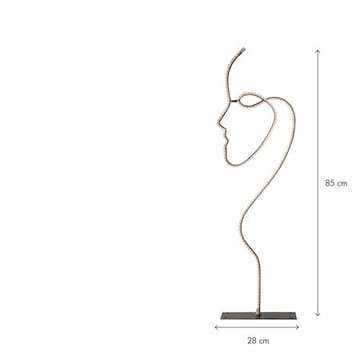Grafico Siluett Dekorationsbelysning 85 cm - svart - Inredning - Barnrum inredning - Lampa barnrum