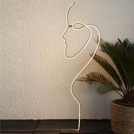 Grafico Siluett Dekorationsbelysning 85 cm - svart - Inredning - Barnrum inredning - Lampa barnrum