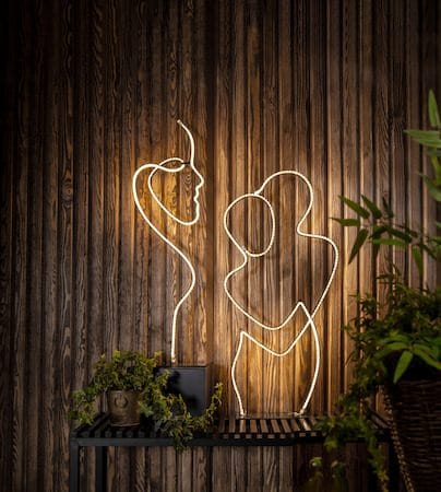 Grafico Siluett Dekorationsbelysning 85 cm - svart - Inredning - Barnrum inredning - Lampa barnrum