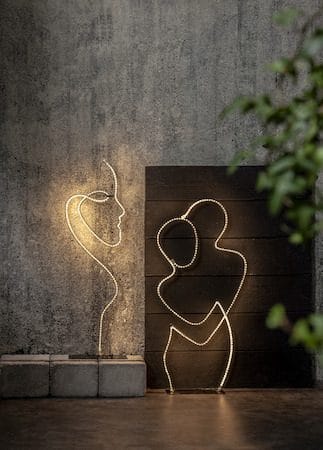 Grafico Siluett Dekorationsbelysning 85 cm - svart - Inredning - Barnrum inredning - Lampa barnrum
