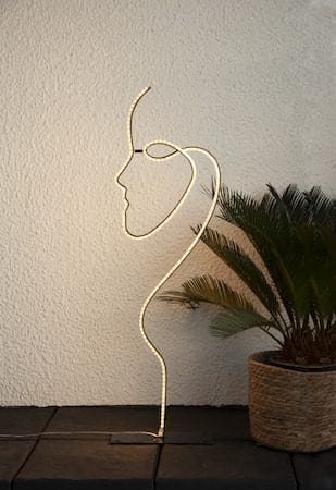 Grafico Siluett Dekorationsbelysning 85 cm - svart - Inredning - Barnrum inredning - Lampa barnrum