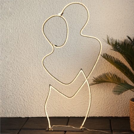 Grafico Siluett Dekorationsbelysning 86 cm - svart - Inredning - Barnrum inredning - Lampa barnrum