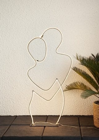 Grafico Siluett Dekorationsbelysning 86 cm - svart - Inredning - Barnrum inredning - Lampa barnrum