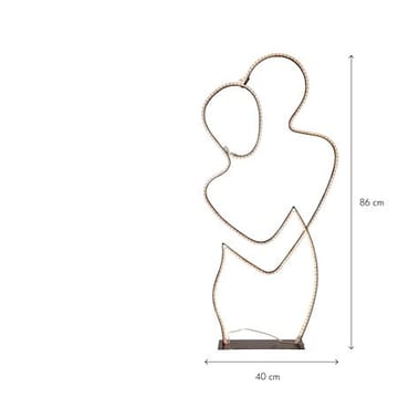 Grafico Siluett Dekorationsbelysning 86 cm - svart - Inredning - Barnrum inredning - Lampa barnrum