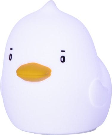 Nattlampa LED Duck USB Uppladdningsbar - Vit / Gul / Svart - Inredning - Barnrum inredning - Lampa barnrum
