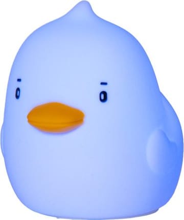 Nattlampa LED Duck USB Uppladdningsbar - Vit / Gul / Svart - Inredning - Barnrum inredning - Lampa barnrum