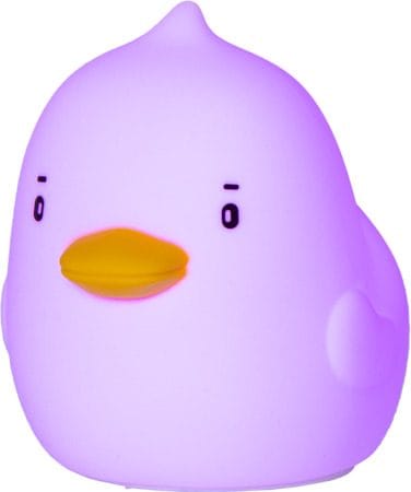 Nattlampa LED Duck USB Uppladdningsbar - Vit / Gul / Svart - Inredning - Barnrum inredning - Lampa barnrum