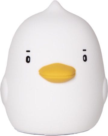 Nattlampa LED Duck USB Uppladdningsbar - Vit / Gul / Svart - Inredning - Barnrum inredning - Lampa barnrum