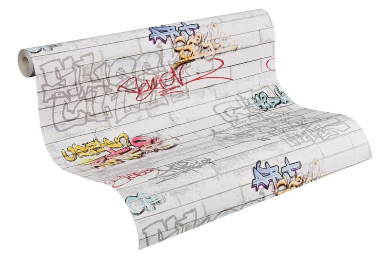 Barnrums Tapet Boys & Girls Papper - AS Creation - Inredning - Barnrum inredning - Väggdekor barnrum - Tapet barnrum