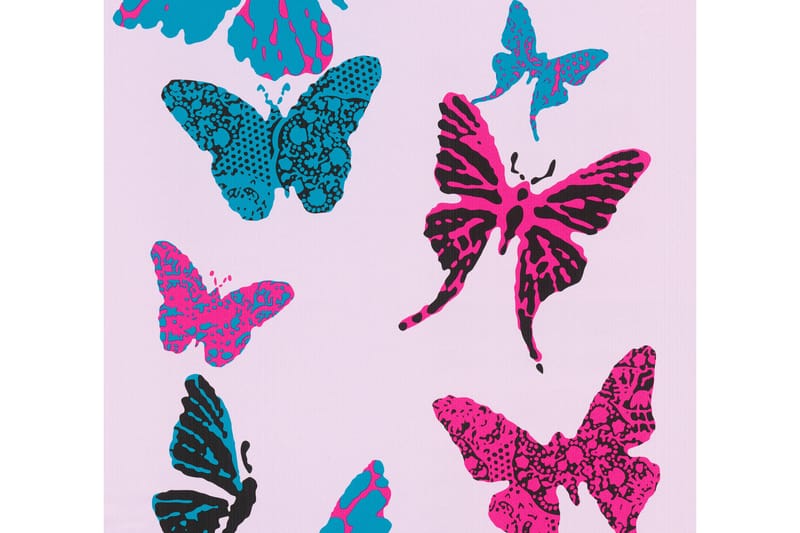 Barnrums Tapet Boys & Girls Papper Lila - AS Creation - Inredning - Barnrum inredning - Väggdekor barnrum - Tapet barnrum