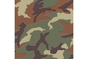 Camouflage Tapet Boys & Girls Ovävd - AS Creation - Inredning - Barnrum inredning - Väggdekor barnrum - Tapet barnrum