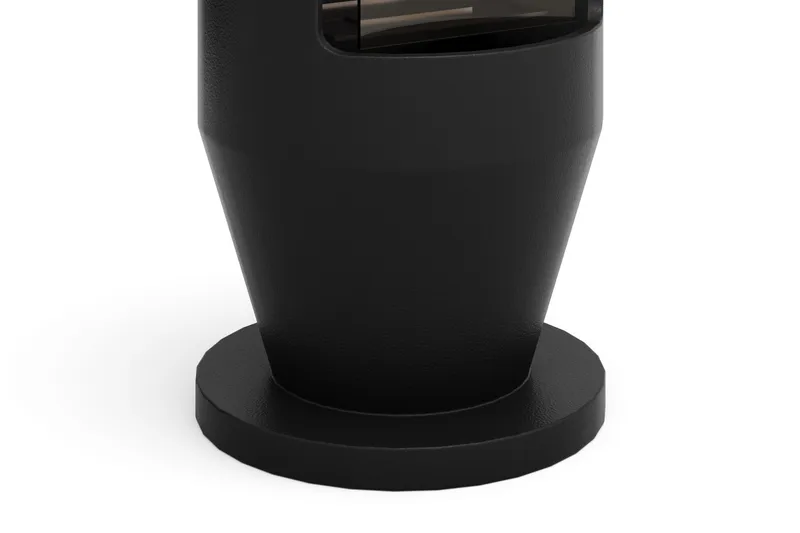 Corbo Fristående Rund Etanolkamin 83x40x40 cm i Stål - Svart - Inredning - Kaminer - Kamin utan skorsten - Etanolkamin