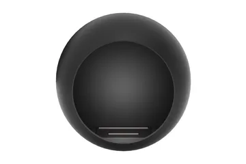 Corbo Liten Vägghängd Rund Etanolkamin 60x23x60 cm i Stål - Svart - Inredning - Kaminer - Kamin utan skorsten - Etanolkamin