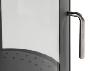 Braskamin Capo Bioetanol Fristående Glas - Svart|Rostfritt Stål|Glas - Inredning - Kaminer - Kamin utan skorsten - Etanolkamin
