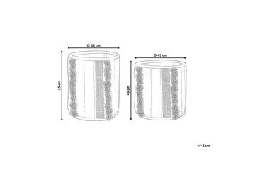 Korg Kotkai set om 2 - Inredning - Dekoration & inredningsdetaljer