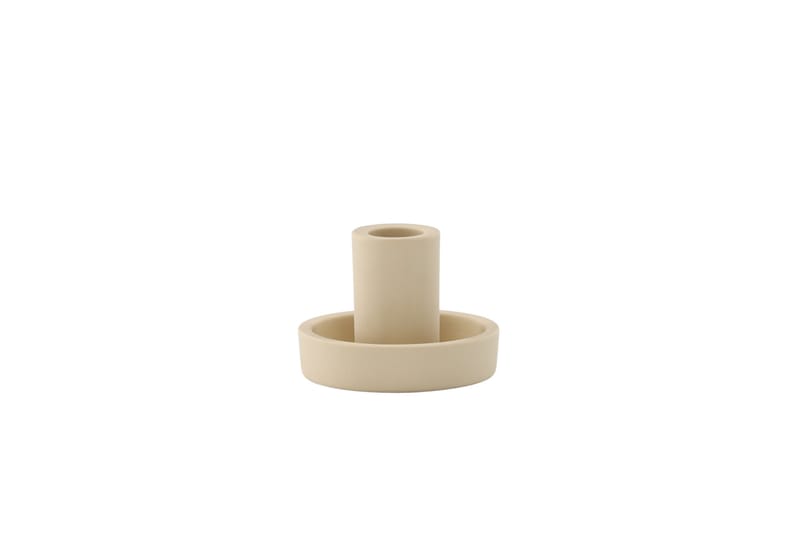 Ceco Ljusstake 11x5,6 cm - Beige - Inredning - Ljus & dofter - Ljusstakar & ljuslyktor