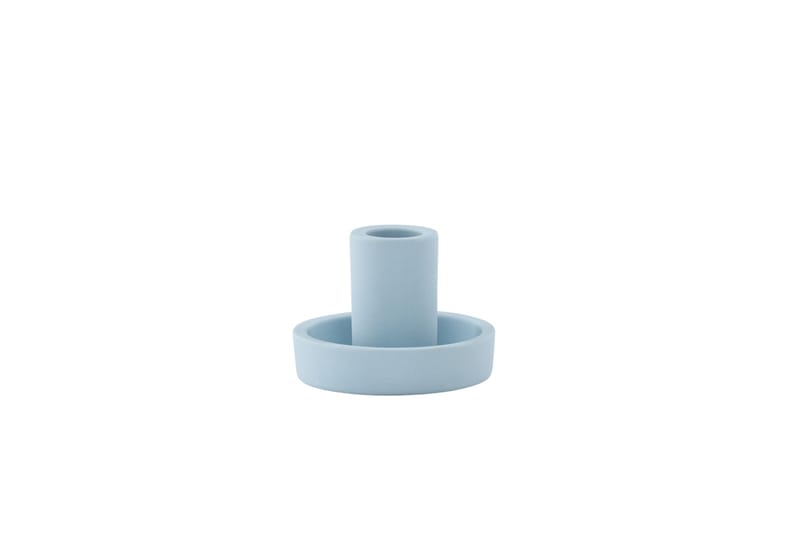 Ceco Ljusstake 11x5,6 cm - Ljusblå - Inredning - Ljus & dofter - Ljusstakar & ljuslyktor