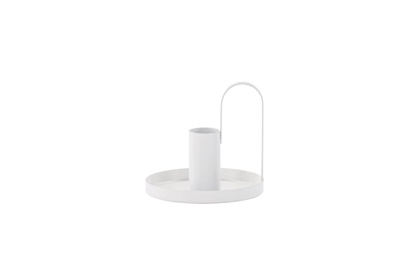 Crai Ljusstake 10x9 cm - Vit - Inredning - Ljus & dofter - Ljusstakar & ljuslyktor