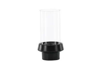 Davida Ljuslykta 15x29 cm - Svart - Inredning - Ljus & dofter - Ljusstakar & ljuslyktor