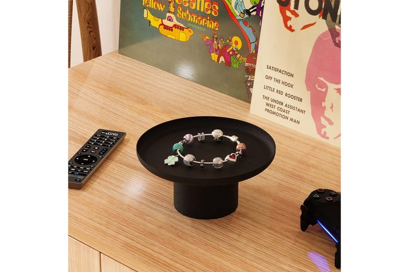 Dekorativt Metalltillbehör Mirven Svart - Svart - Inredning - Ljus & dofter - Ljushållare & ljusfat