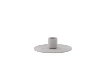 Dian Ljusstake 12x4 cm - Grå - Inredning - Ljus & dofter - Ljusstakar & ljuslyktor