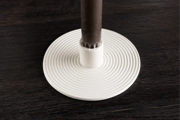 Dian Ljusstake 12x4 cm - Vit - Inredning - Ljus & dofter - Ljusstakar & ljuslyktor