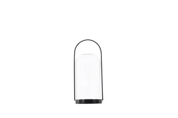 Flora Ljuslykta 11x25 cm - Svart - Inredning - Ljus & dofter - Ljusstakar & ljuslyktor