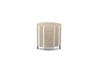 Glora Ljuslykta 10x10 cm - Beige - Inredning - Ljus & dofter - Ljusstakar & ljuslyktor