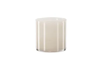 Glora Ljuslykta 12x12 cm - Beige - Inredning - Ljus & dofter - Ljusstakar & ljuslyktor