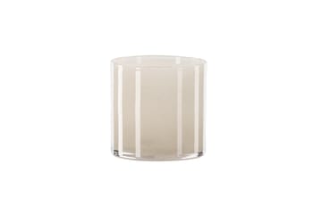 Glora Ljuslykta 12x12 cm - Beige - Inredning - Ljus & dofter - Ljusstakar & ljuslyktor