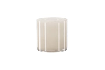 Glora Ljuslykta 12x12 cm - Beige - Inredning - Ljus & dofter - Ljusstakar & ljuslyktor