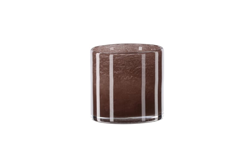 Glora Ljuslykta 12x12 cm - Brun - Inredning - Ljus & dofter - Ljusstakar & ljuslyktor