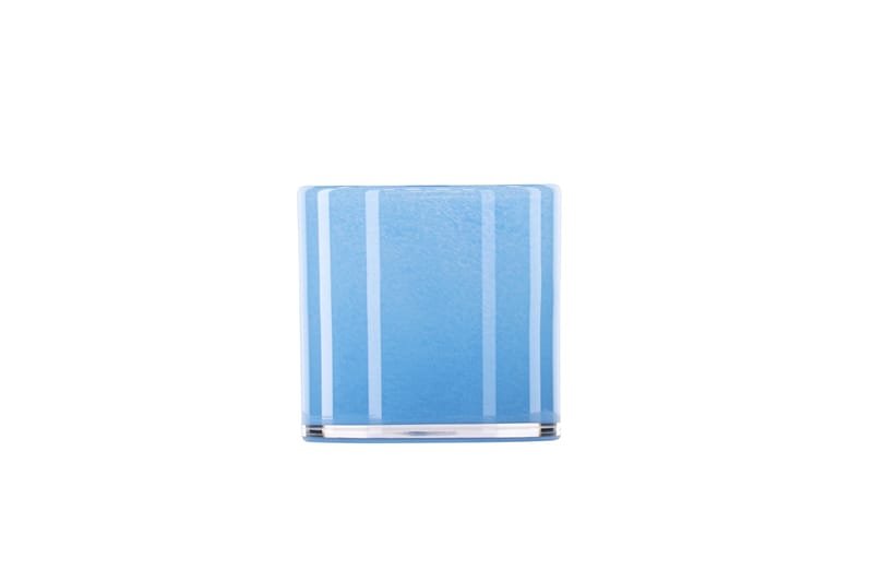 Glora Ljuslykta 12x12 cm - Ljusblå - Inredning - Ljus & dofter - Ljusstakar & ljuslyktor