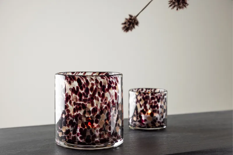 Glora Ljuslykta 12x12 cm - Svart - Inredning - Ljus & dofter - Ljusstakar & ljuslyktor