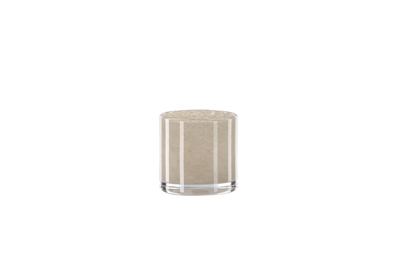 Glora Ljuslykta 8x8 cm - Beige - Inredning - Ljus & dofter - Ljusstakar & ljuslyktor