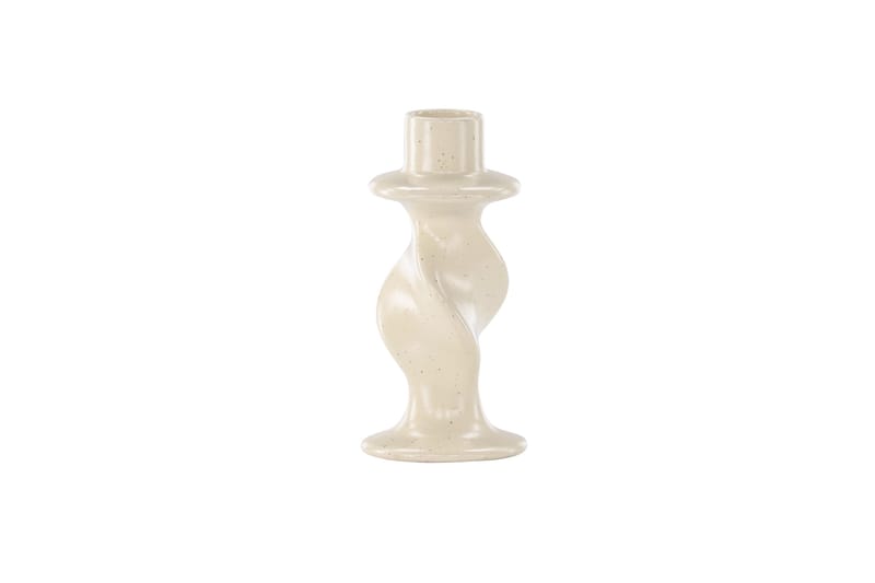 Glory Ljusstake 6x12 cm - Beige - Inredning - Ljus & dofter - Ljusstakar & ljuslyktor