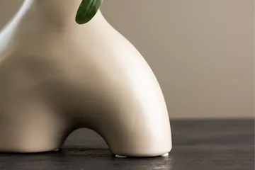 Kento Ljusstake 8x15 cm - Beige - Inredning - Ljus & dofter - Ljusstakar & ljuslyktor