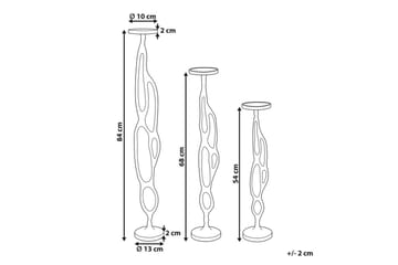 Ljusstakar Buni set om 3 - Inredning - Ljus & dofter - Ljusstakar & ljuslyktor