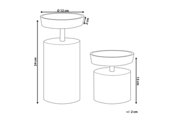 Ljusstakar Kaengan set om 2 - Inredning - Ljus & dofter - Ljusstakar & ljuslyktor