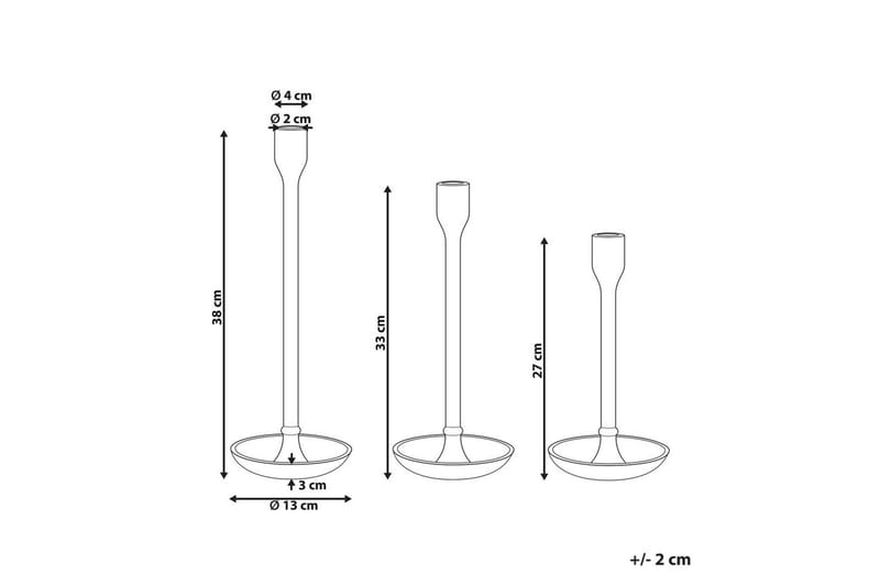 Ljusstakar Liwung set om 3 - Inredning - Ljus & dofter - Ljusstakar & ljuslyktor