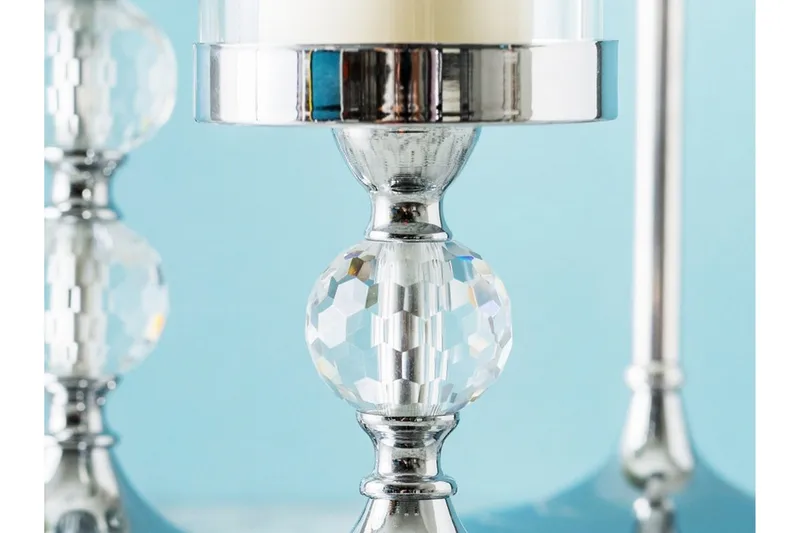 Cotui Ljusstake 41 cm - Silver - Inredning - Ljus & dofter - Ljusstakar & ljuslyktor