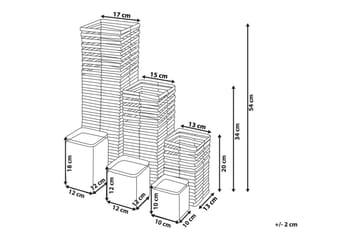 Ljusstakar Marola set om 3 - Inredning - Ljus & dofter - Ljushållare & ljusfat